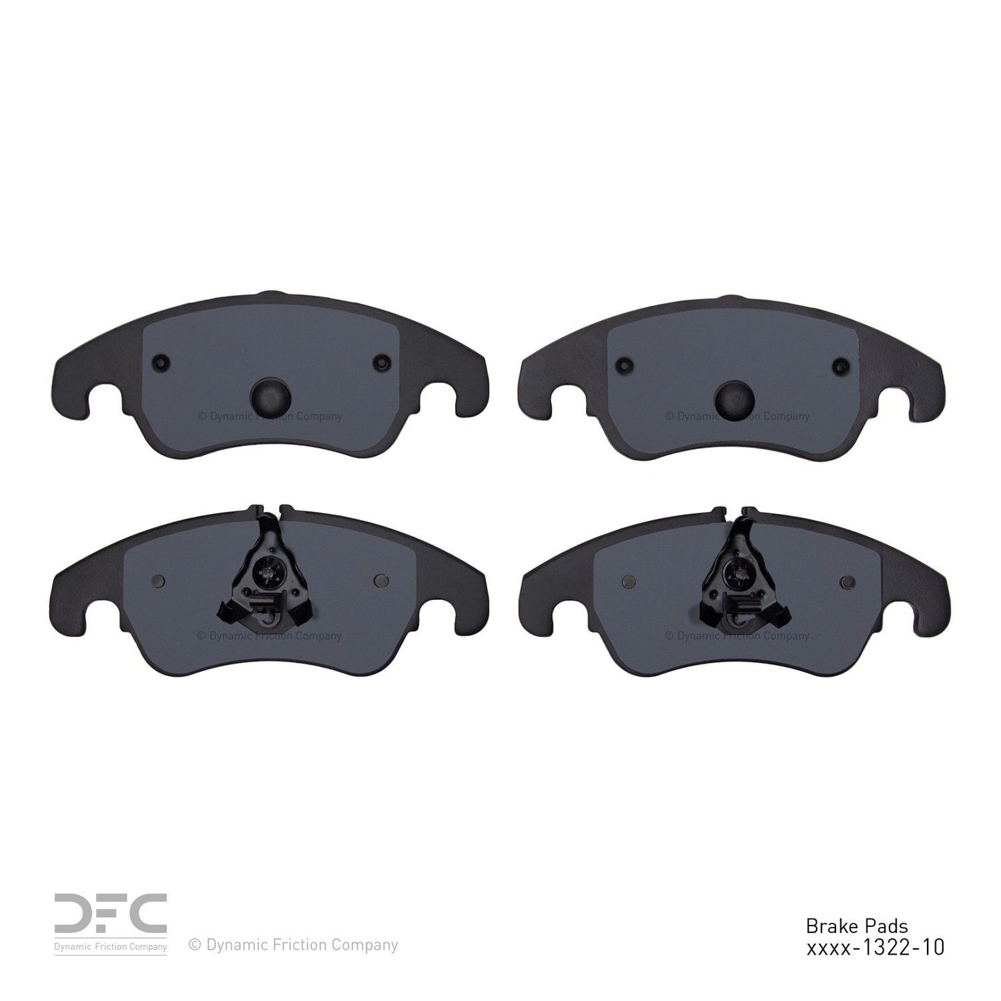 Dynamic Friction Company Disc Brake Pad Set 1311-1322-10