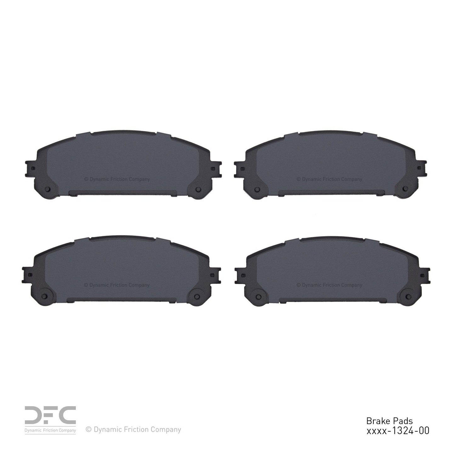 Dynamic Friction Company Disc Brake Pad Set 1311-1324-00