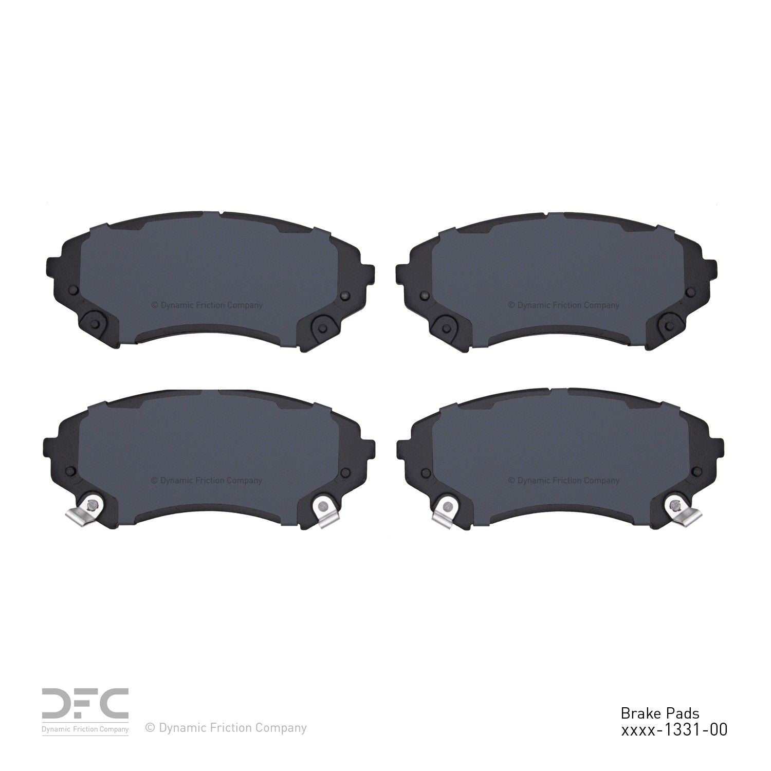 Dynamic Friction Company Disc Brake Pad Set 1311-1331-00