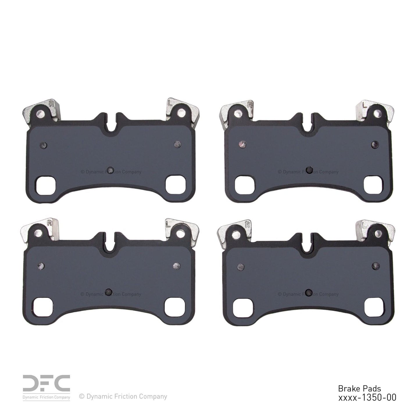Dynamic Friction Company Disc Brake Pad Set 1311-1350-00