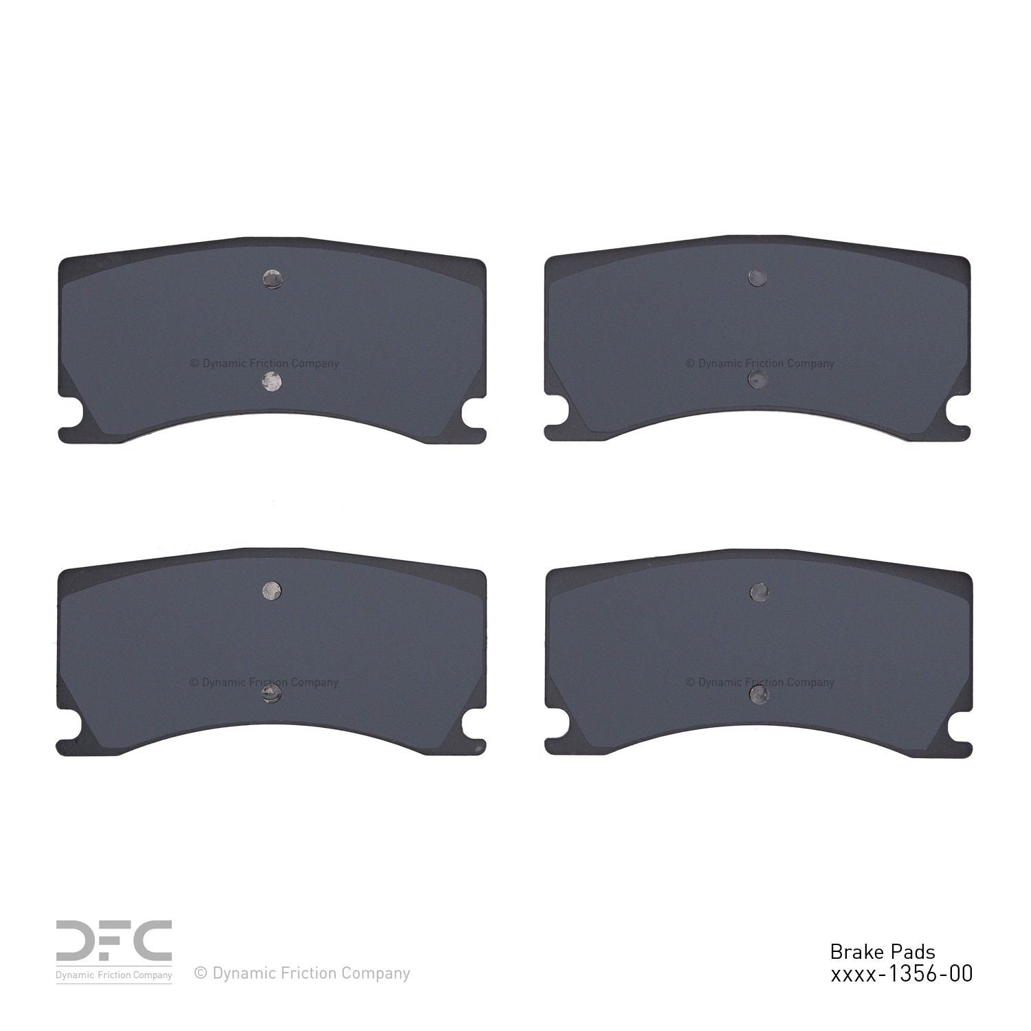 Dynamic Friction Company Disc Brake Pad Set 1311-1356-00