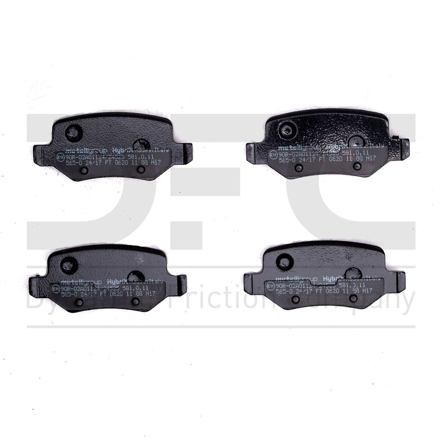 Dynamic Friction Company Disc Brake Pad Set 1311-1358-00