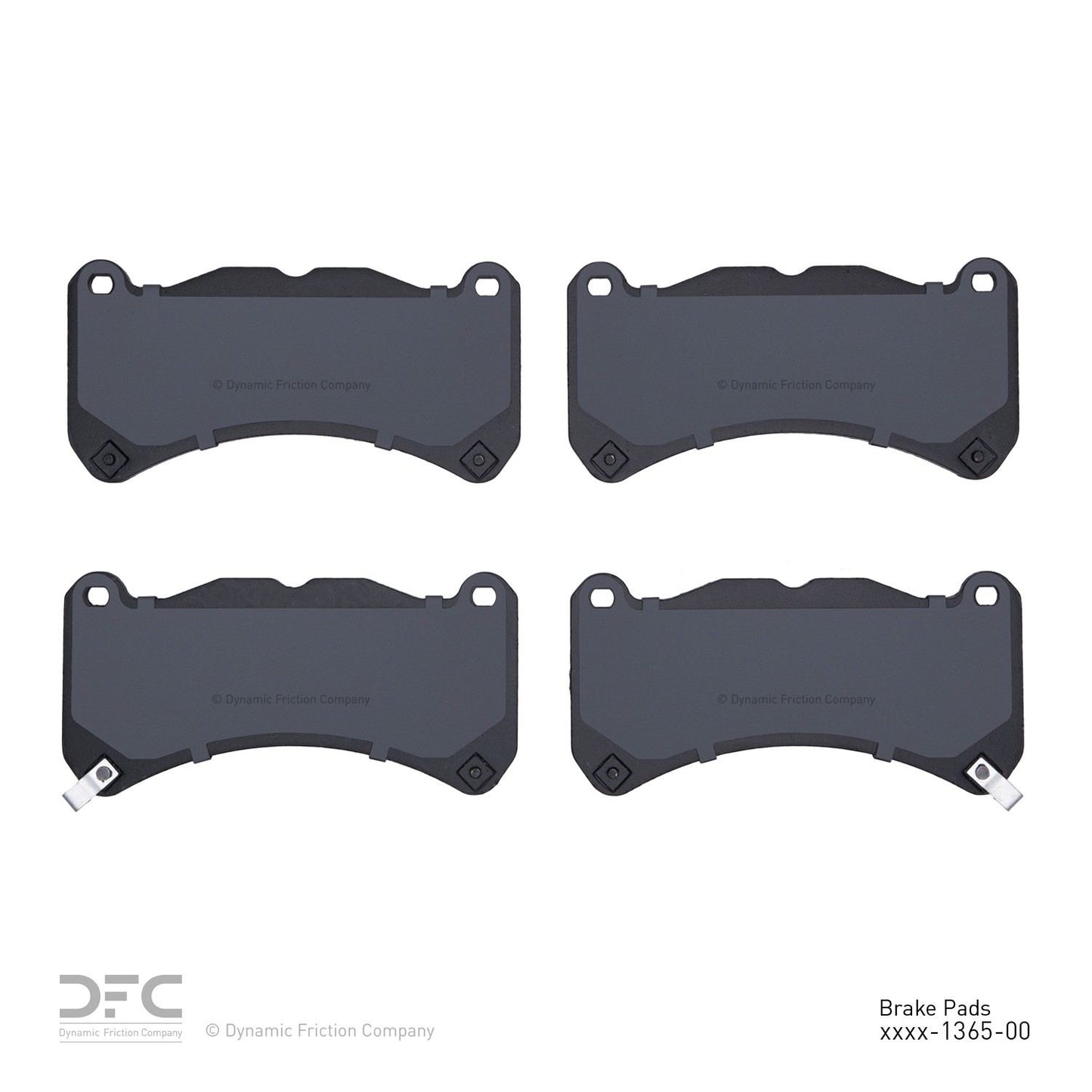 Dynamic Friction Company Disc Brake Pad Set 1311-1365-00
