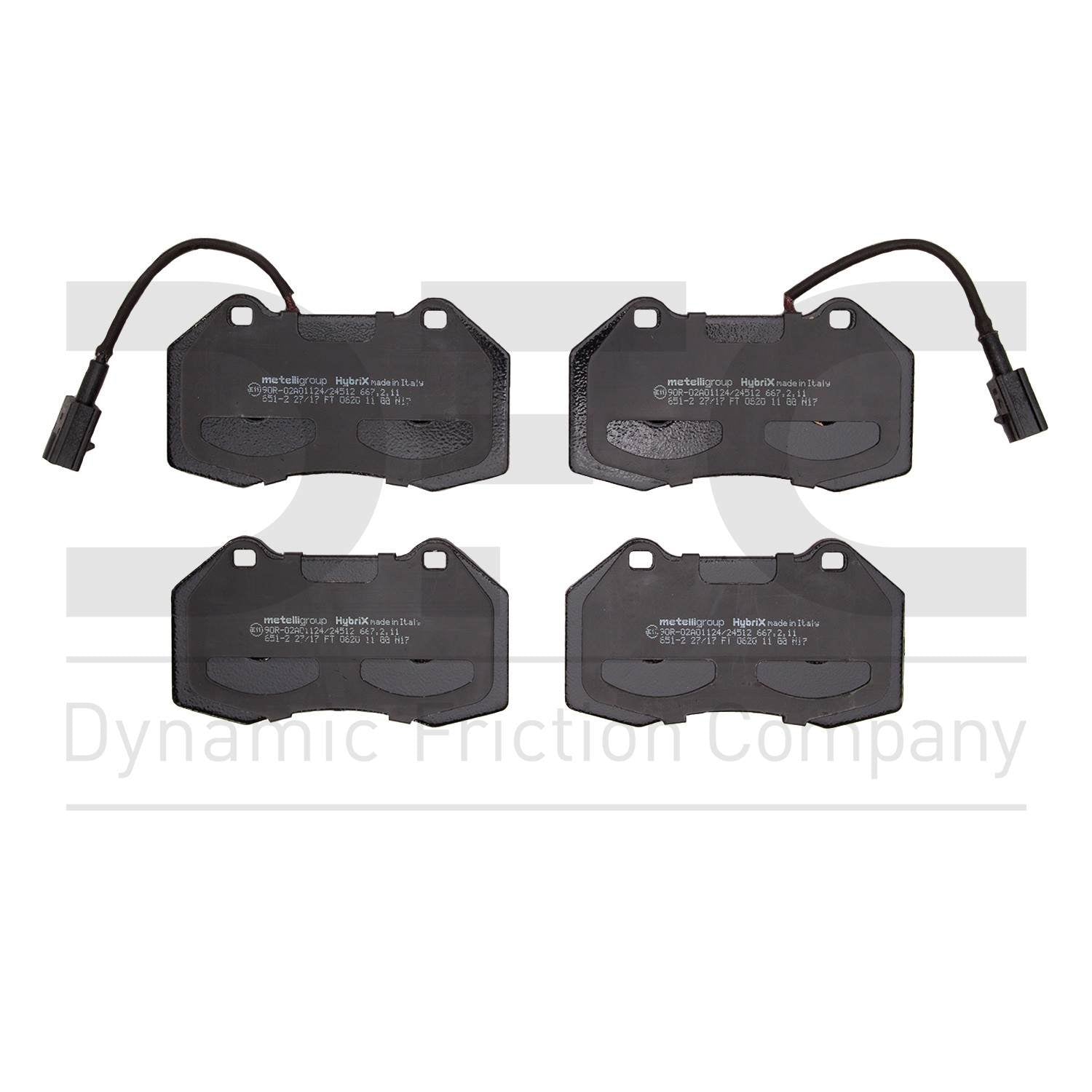 Dynamic Friction Company Disc Brake Pad Set 1311-1379-10