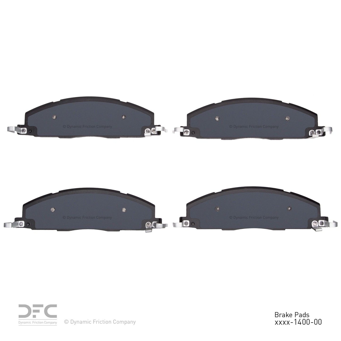 Dynamic Friction Company Disc Brake Pad Set 1311-1400-00