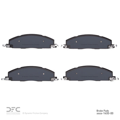 Dynamic Friction Company Disc Brake Pad Set 1311-1400-00