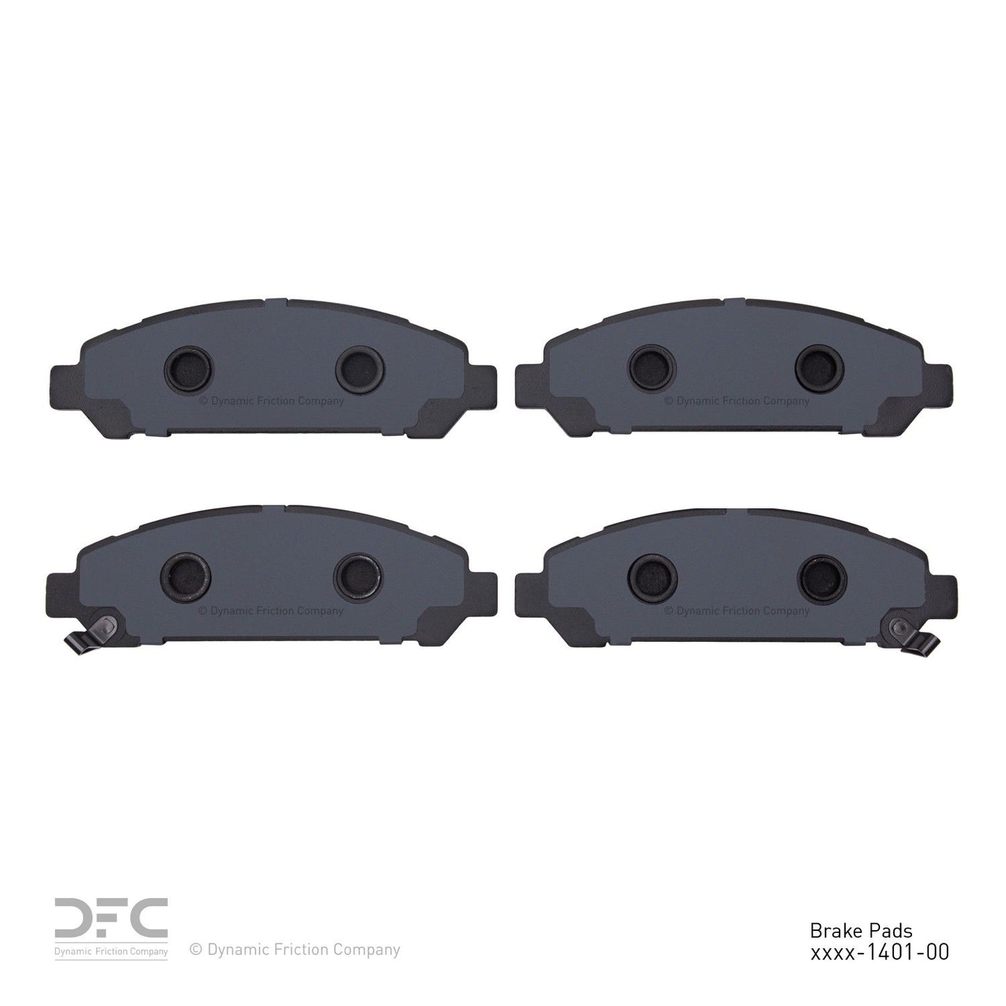 Dynamic Friction Company Disc Brake Pad Set 1311-1401-00