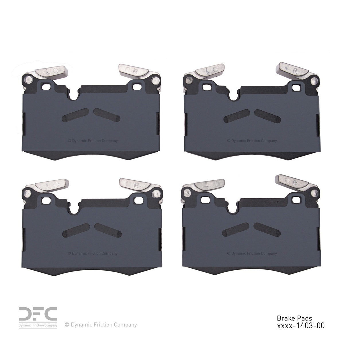 Dynamic Friction Company Disc Brake Pad Set 1311-1403-00