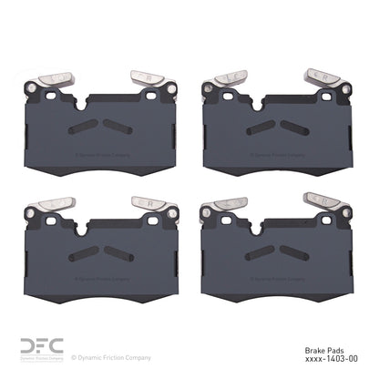Dynamic Friction Company Disc Brake Pad Set 1311-1403-00
