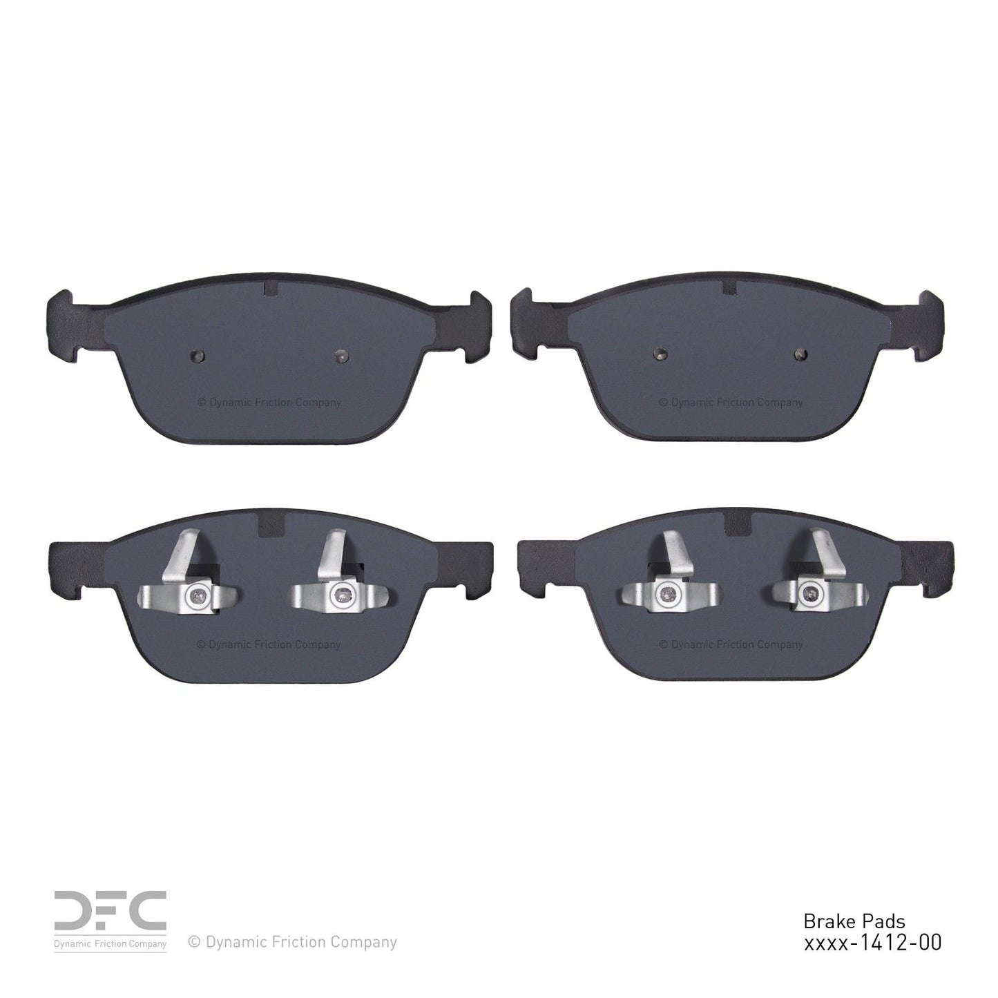 Dynamic Friction Company Disc Brake Pad Set 1311-1412-00