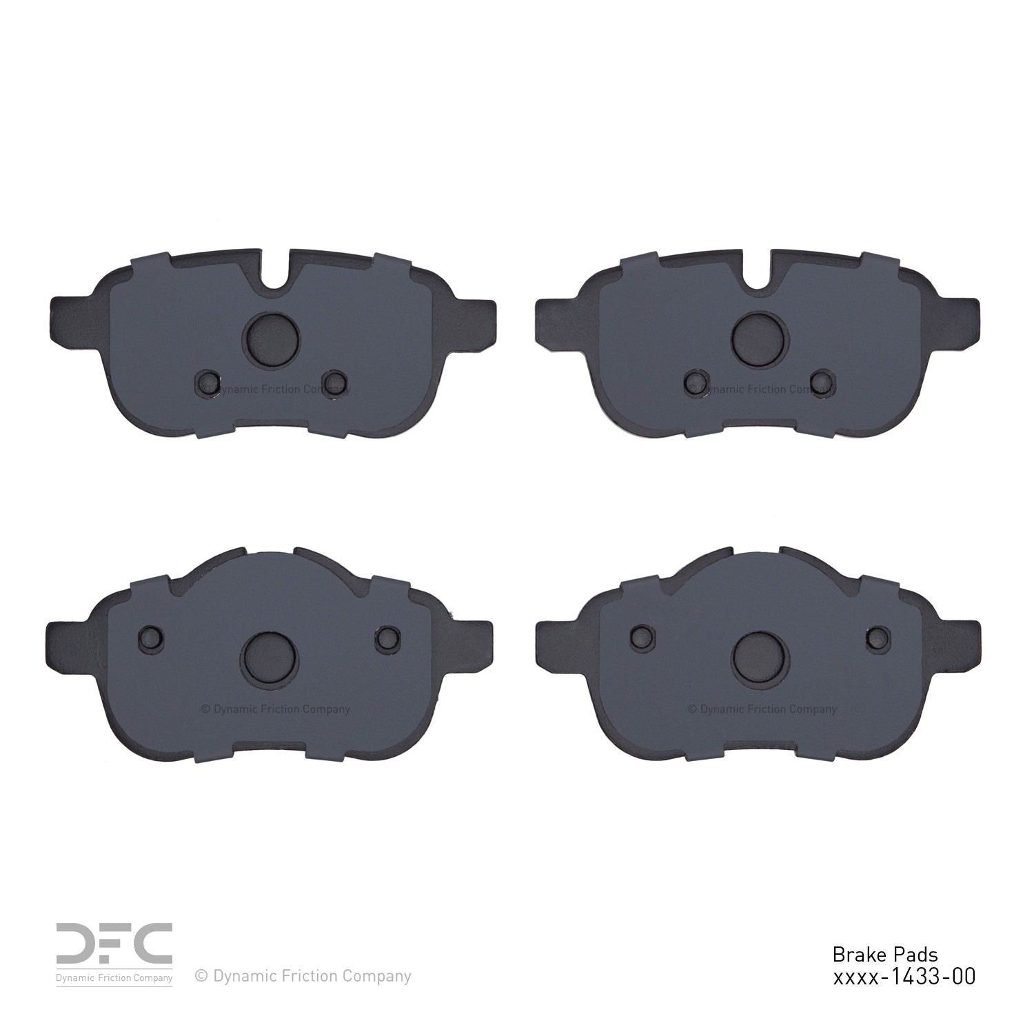 Dynamic Friction Company Disc Brake Pad Set 1311-1433-00