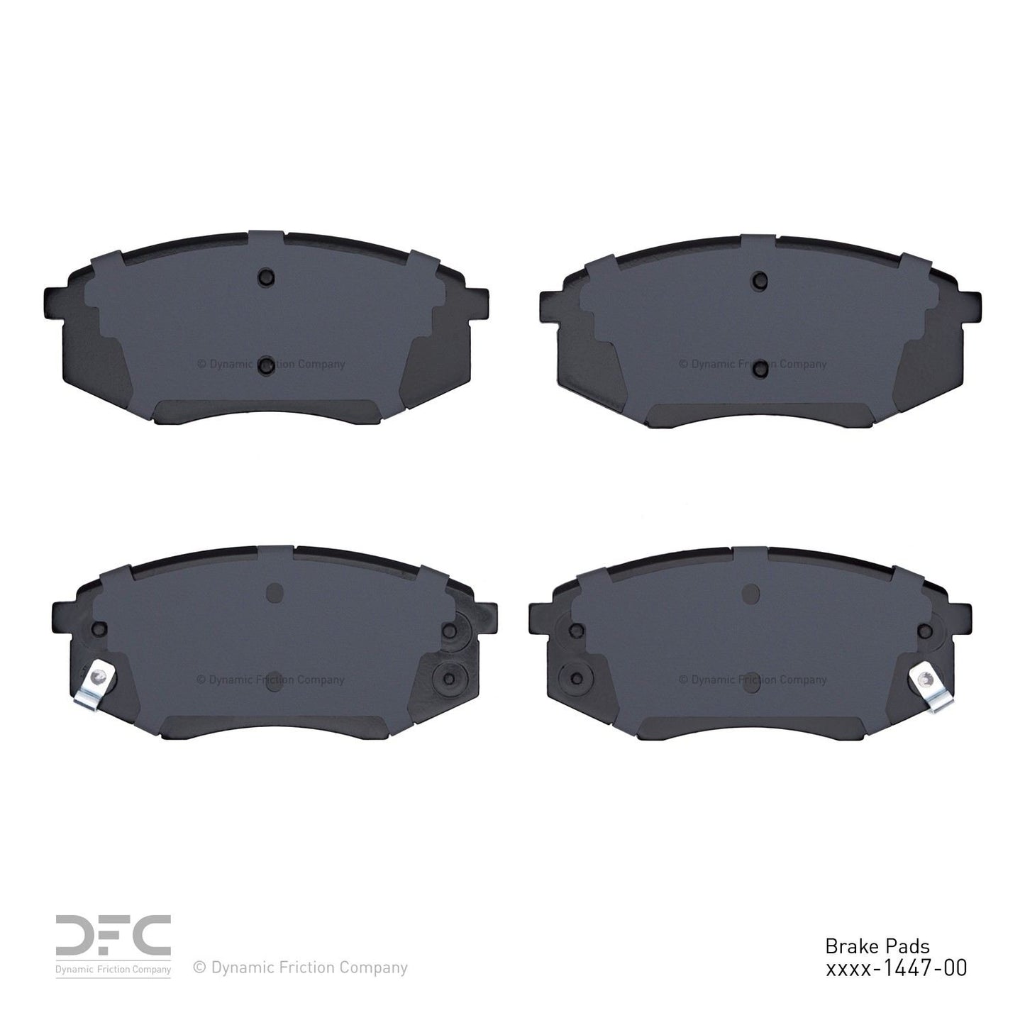 Dynamic Friction Company Disc Brake Pad Set 1311-1447-00