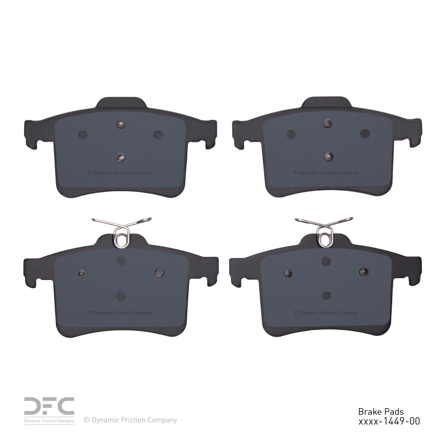 Dynamic Friction Company Disc Brake Pad Set 1311-1449-00