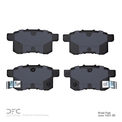 Dynamic Friction Company Disc Brake Pad Set 1311-1451-00