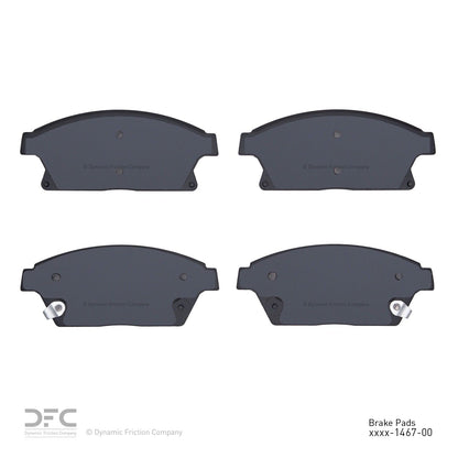 Dynamic Friction Company Disc Brake Pad Set 1311-1467-00