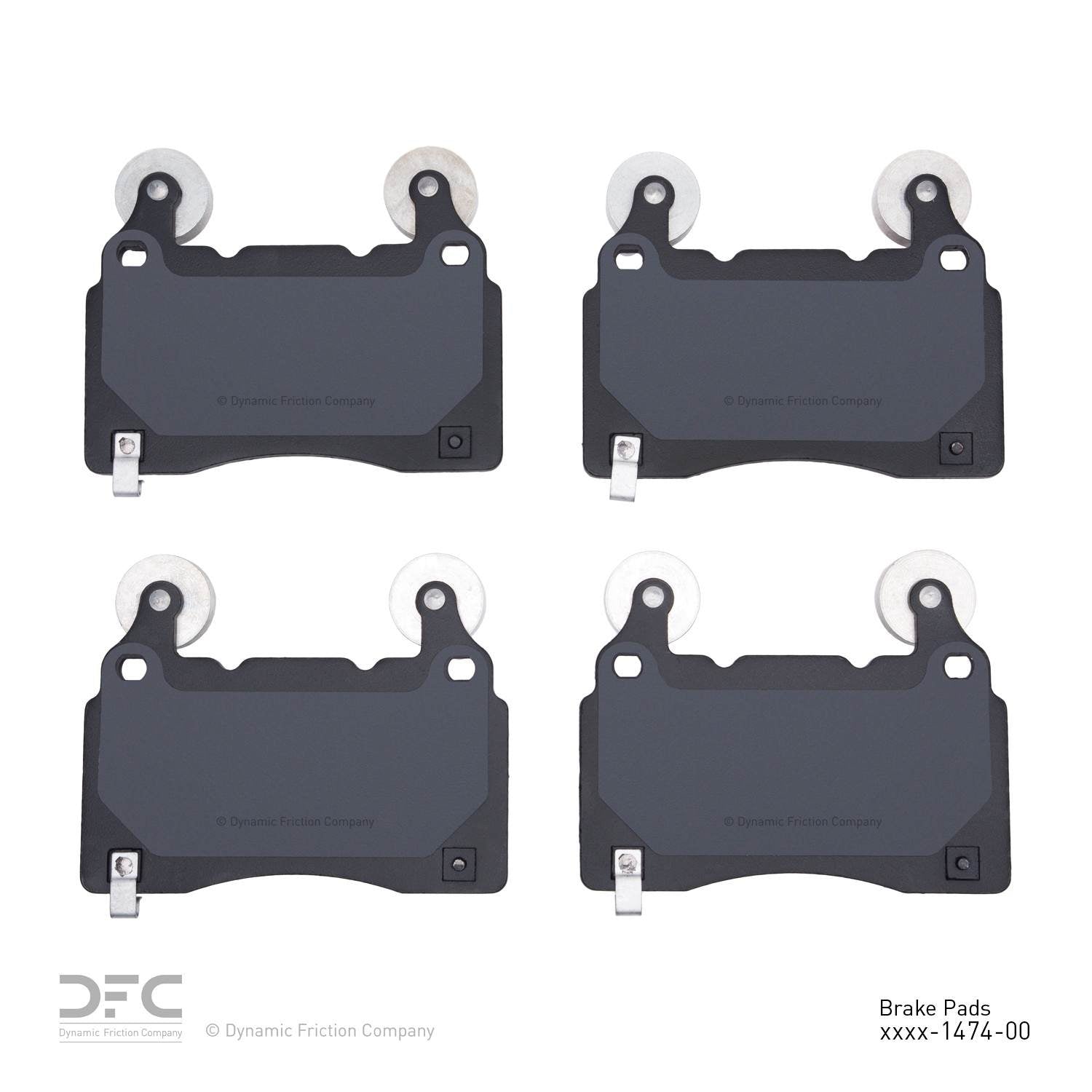 Dynamic Friction Company Disc Brake Pad Set 1311-1474-00