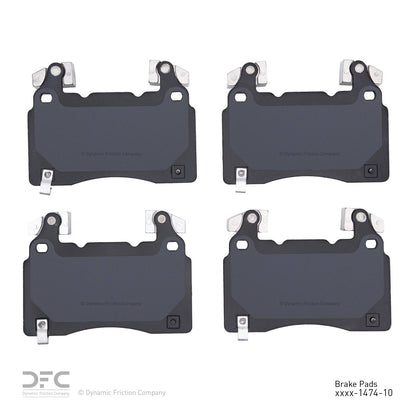 Dynamic Friction Company Disc Brake Pad Set 1311-1474-10