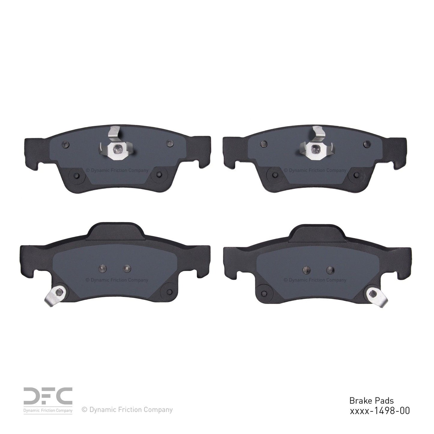 Dynamic Friction Company Disc Brake Pad Set 1311-1498-00