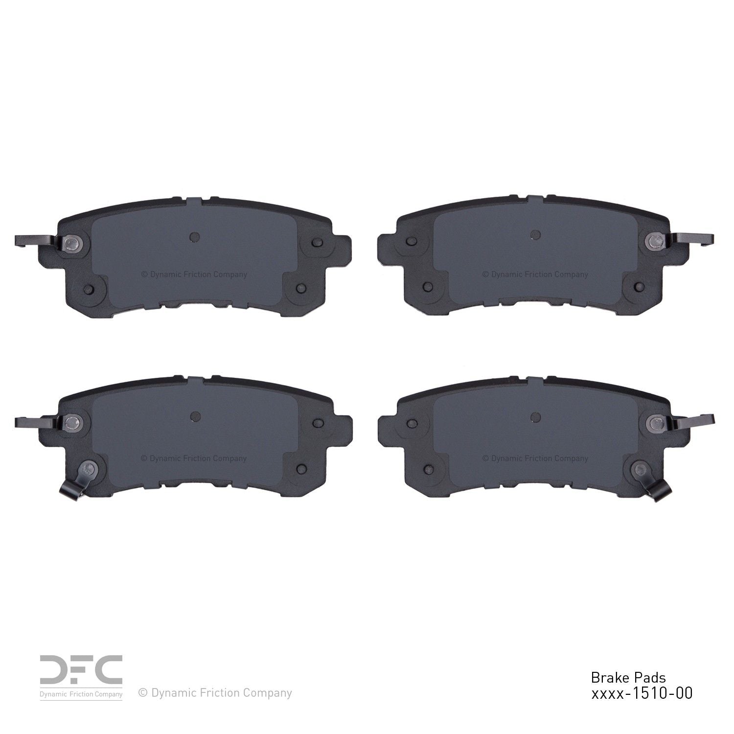 Dynamic Friction Company Disc Brake Pad Set 1311-1510-00