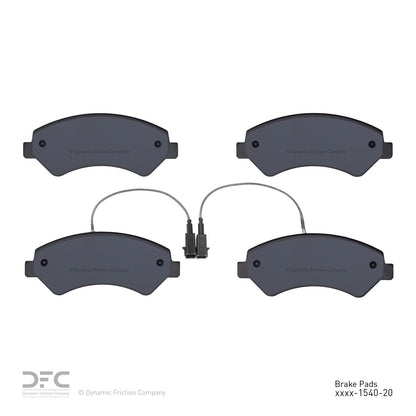 Dynamic Friction Company Disc Brake Pad Set 1311-1540-20