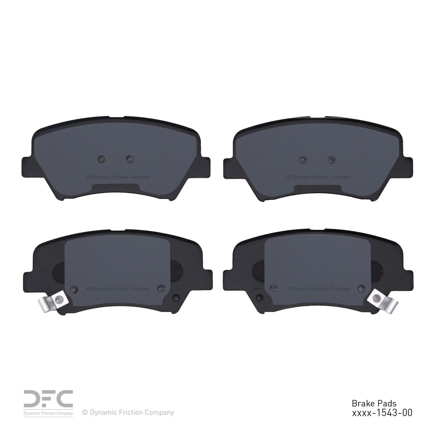 Dynamic Friction Company Disc Brake Pad Set 1311-1543-00