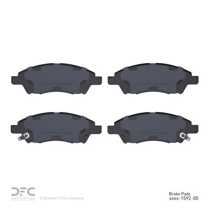 Dynamic Friction Company Disc Brake Pad Set 1311-1592-00