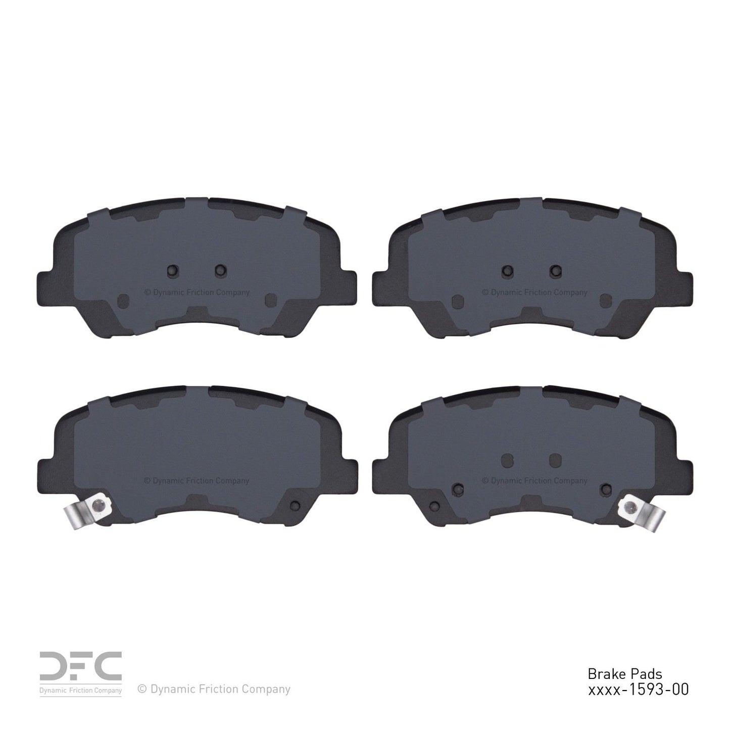 Dynamic Friction Company Disc Brake Pad Set 1311-1593-00