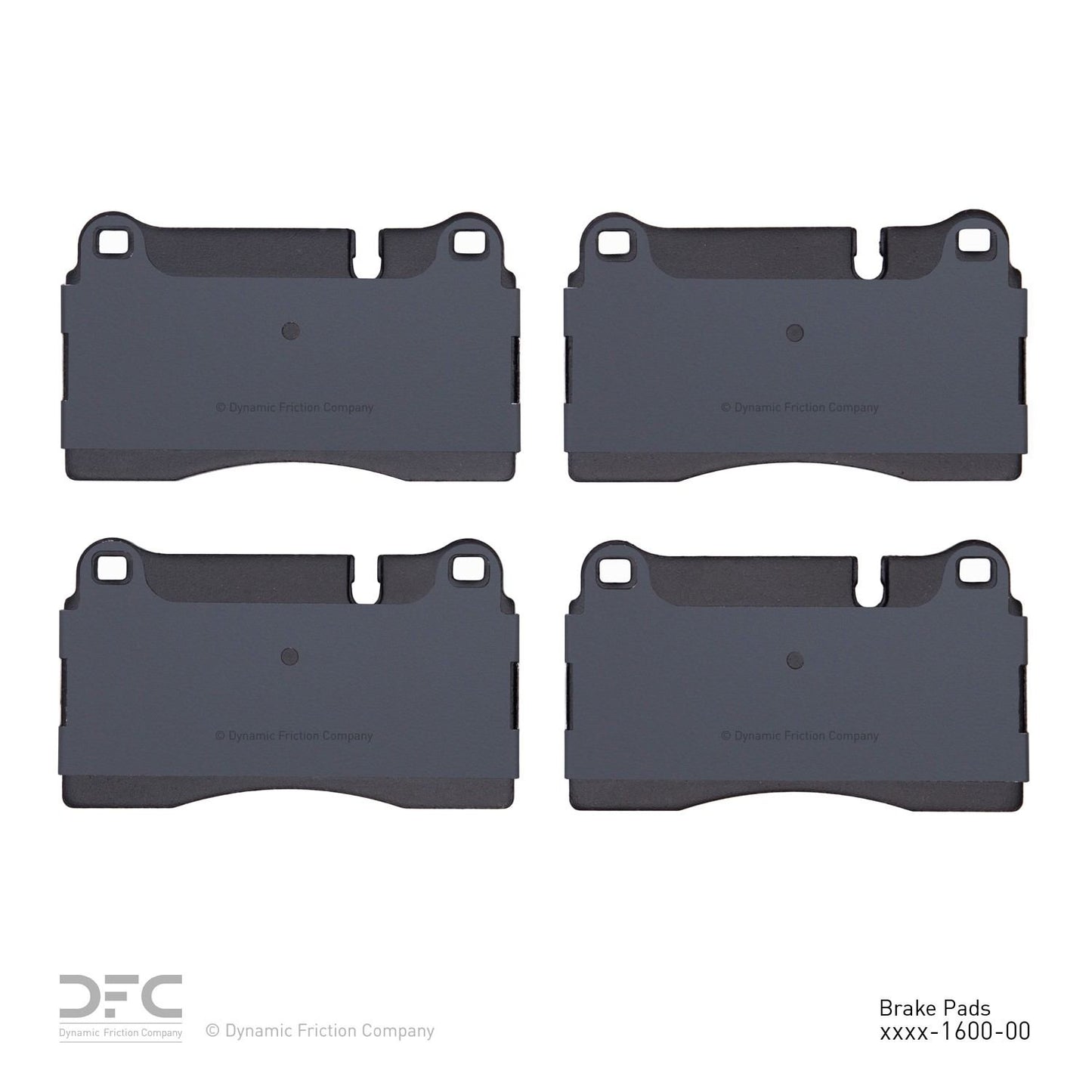 Dynamic Friction Company Disc Brake Pad Set 1311-1600-00