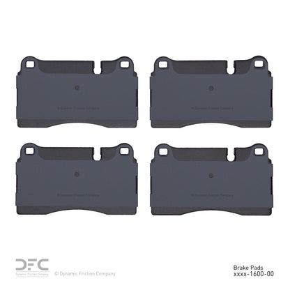 Dynamic Friction Company Disc Brake Pad Set 1311-1600-00