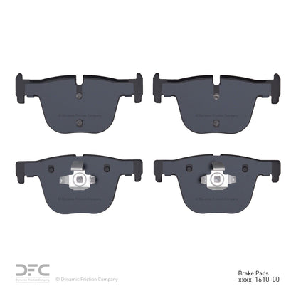 Dynamic Friction Company Disc Brake Pad Set 1311-1610-00