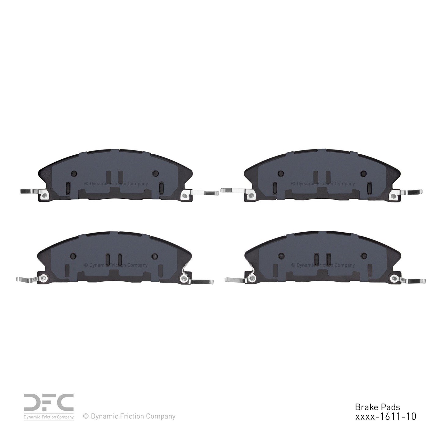 Dynamic Friction Company Disc Brake Pad Set 1311-1611-10