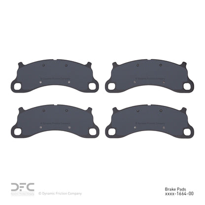 Dynamic Friction Company Disc Brake Pad Set 1311-1664-00