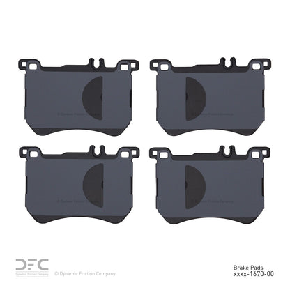 Dynamic Friction Company Disc Brake Pad Set 1311-1670-00