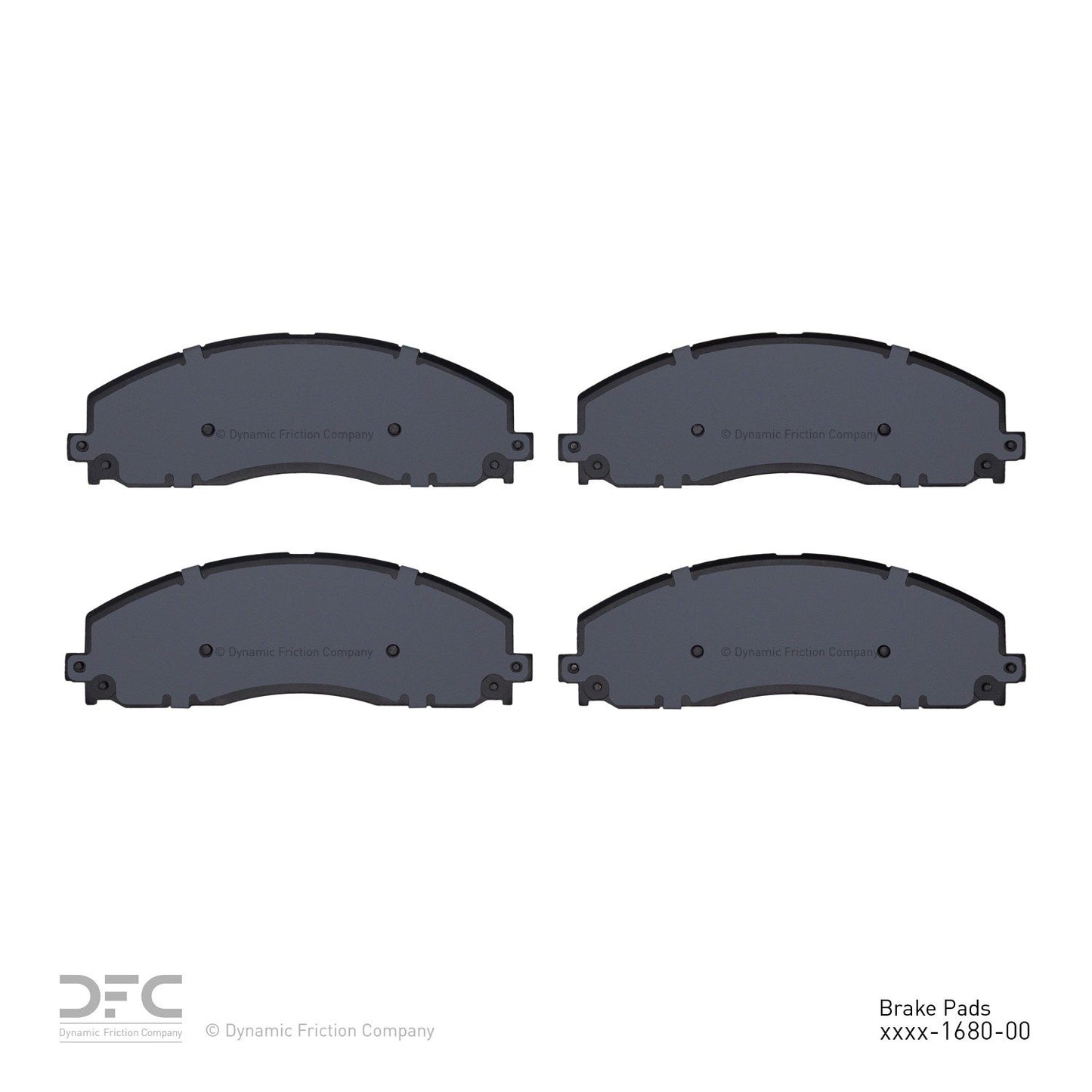 Dynamic Friction Company Disc Brake Pad Set 1311-1680-00