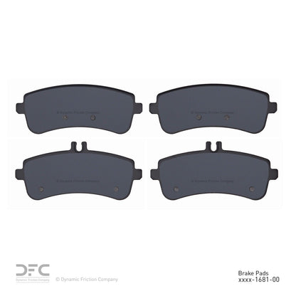 Dynamic Friction Company Disc Brake Pad Set 1311-1681-00