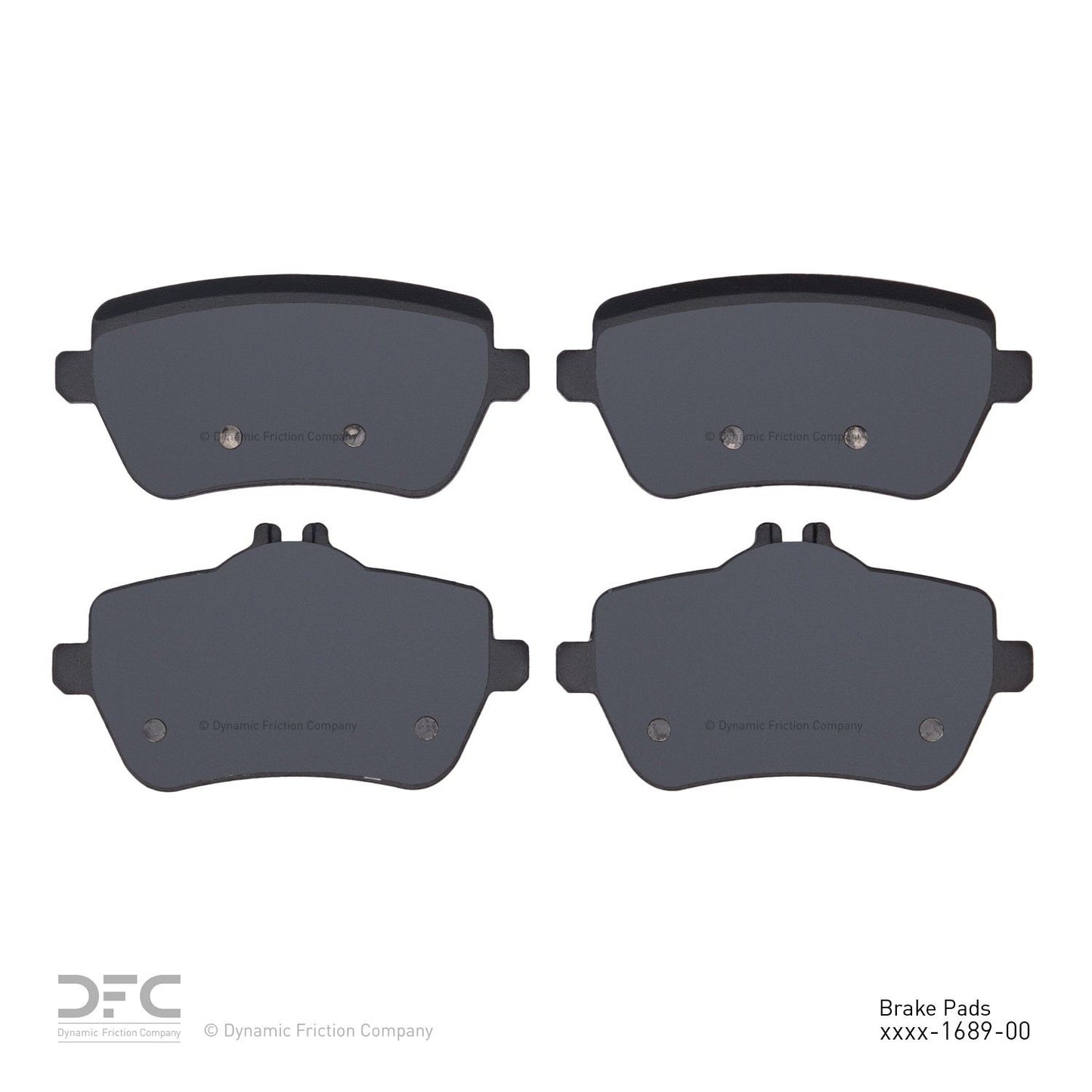 Dynamic Friction Company Disc Brake Pad Set 1311-1689-00