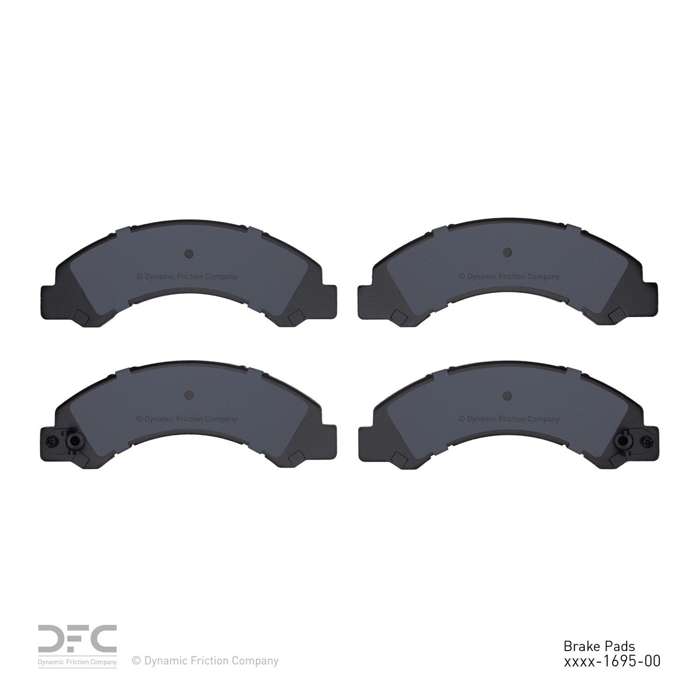 Dynamic Friction Company Disc Brake Pad Set 1311-1695-00