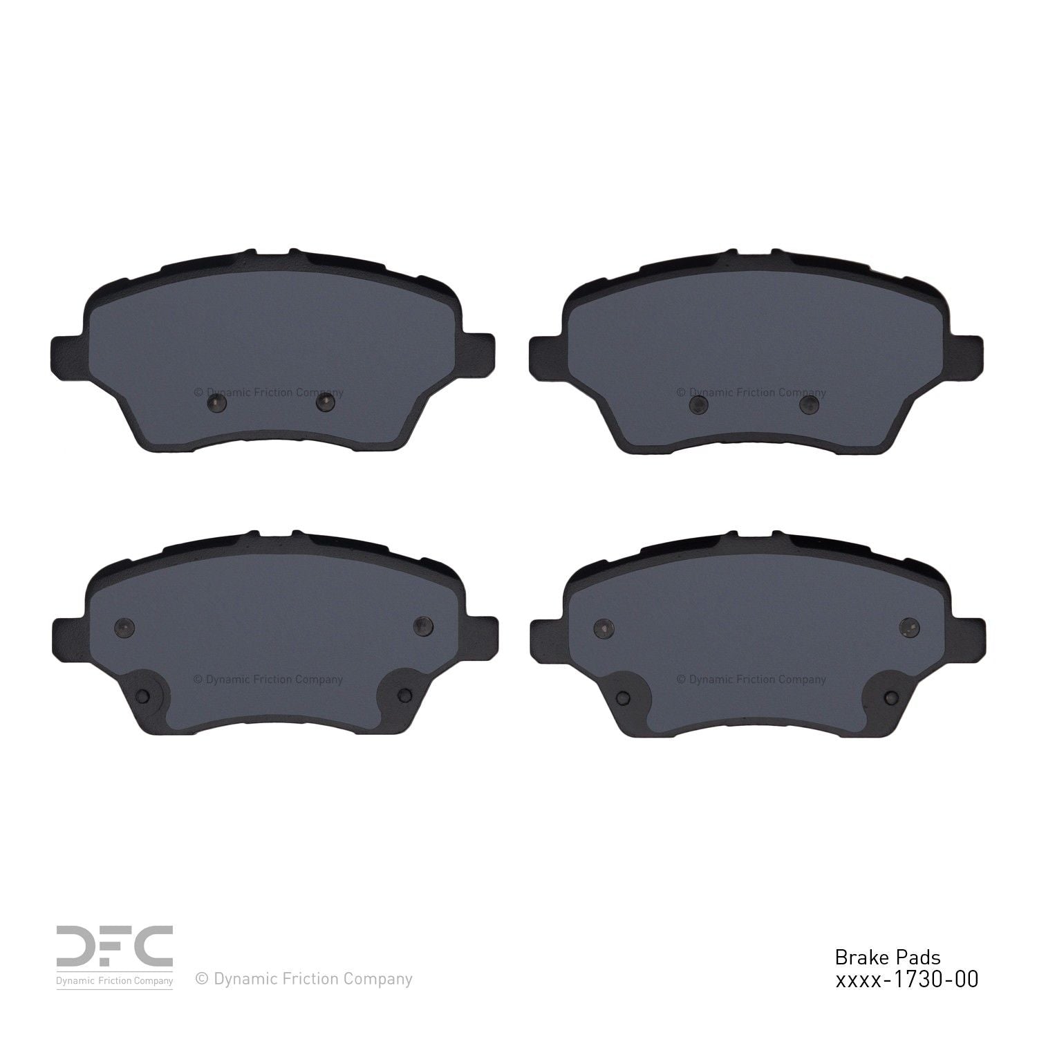 Dynamic Friction Company Disc Brake Pad Set 1311-1730-00