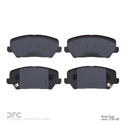 Dynamic Friction Company Disc Brake Pad Set 1311-1735-00