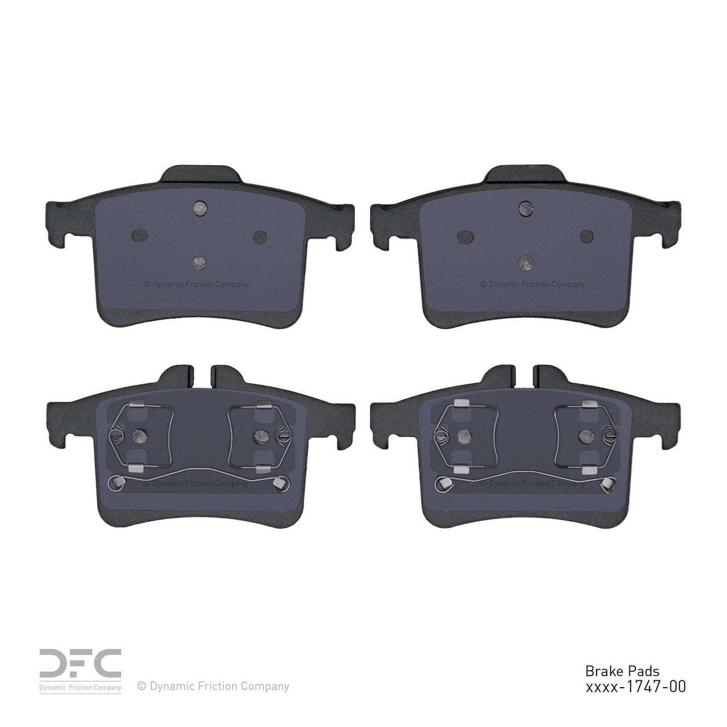 Dynamic Friction Company Disc Brake Pad Set 1311-1747-00