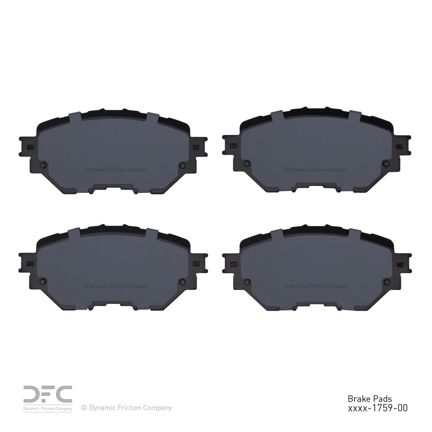 Dynamic Friction Company Disc Brake Pad Set 1311-1759-00