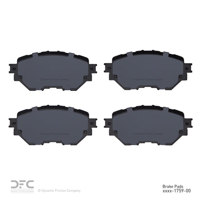 Dynamic Friction Company Disc Brake Pad Set 1311-1759-00