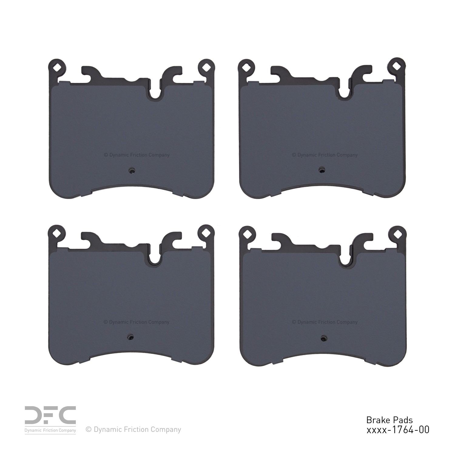 Dynamic Friction Company Disc Brake Pad Set 1311-1764-00