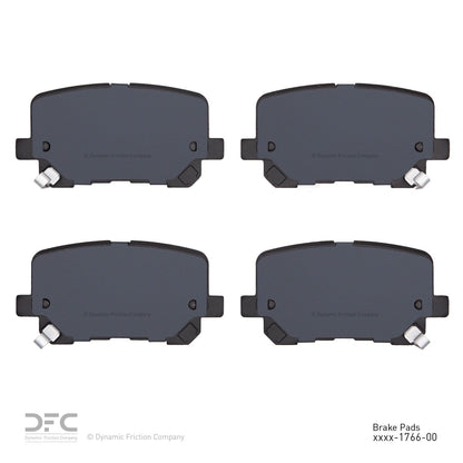 Dynamic Friction Company Disc Brake Pad Set 1311-1766-00