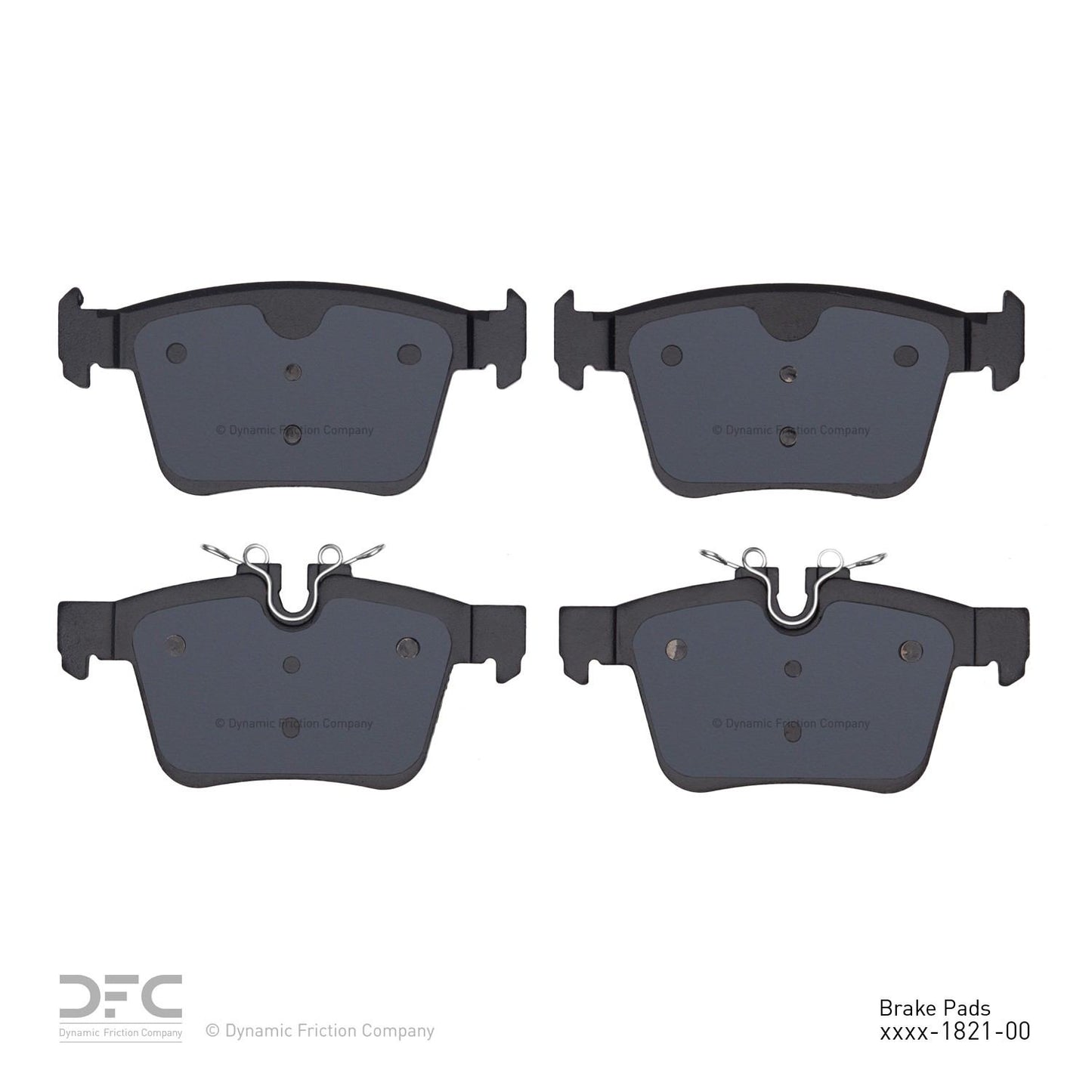 Dynamic Friction Company Disc Brake Pad Set 1311-1821-00