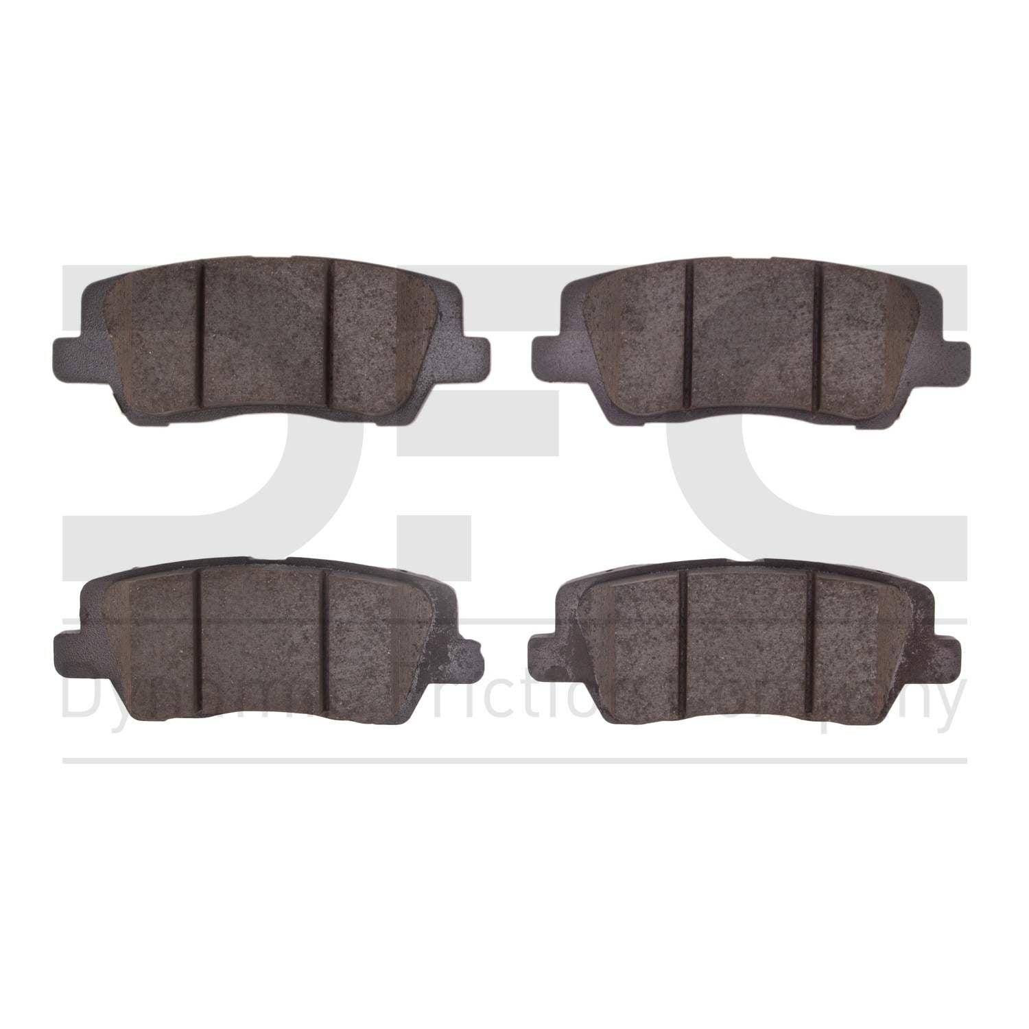 Dynamic Friction Company Disc Brake Pad Set 1311-1839-00