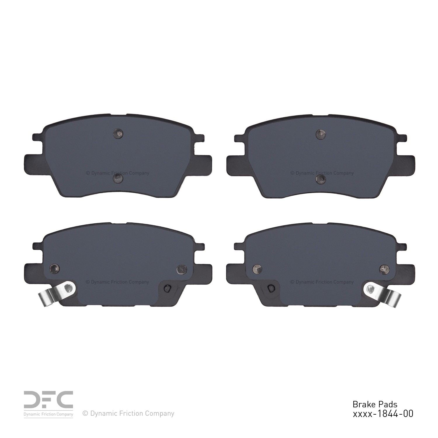 Dynamic Friction Company Disc Brake Pad Set 1311-1844-00