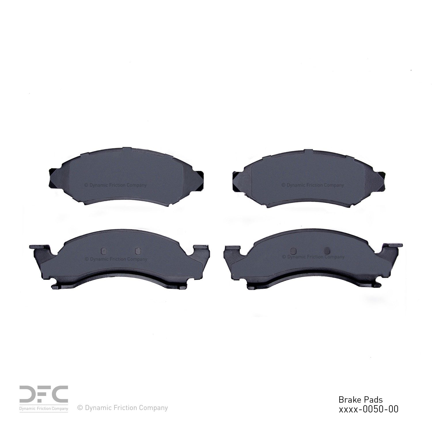 Dynamic Friction Company Disc Brake Pad Set 1400-0050-00