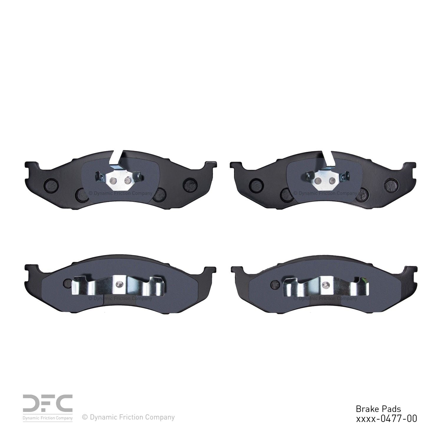 Dynamic Friction Company Disc Brake Pad Set 1400-0477-00