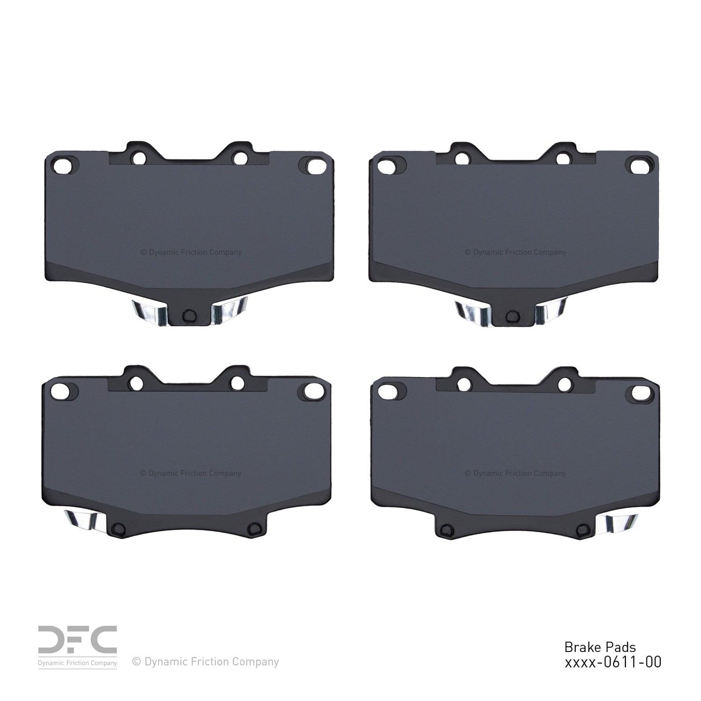 Dynamic Friction Company Disc Brake Pad Set 1400-0611-00